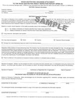 WDOA - Wood Destroying Organism Attachment to the NPMA-33 - 100 Count
