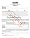 Bed Bug Infestation Inspection/Treatment Form - 100 Count - 2 Part